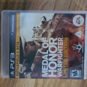 Ps3 Medal of Honnor Warfighter Limited edition Play Station
